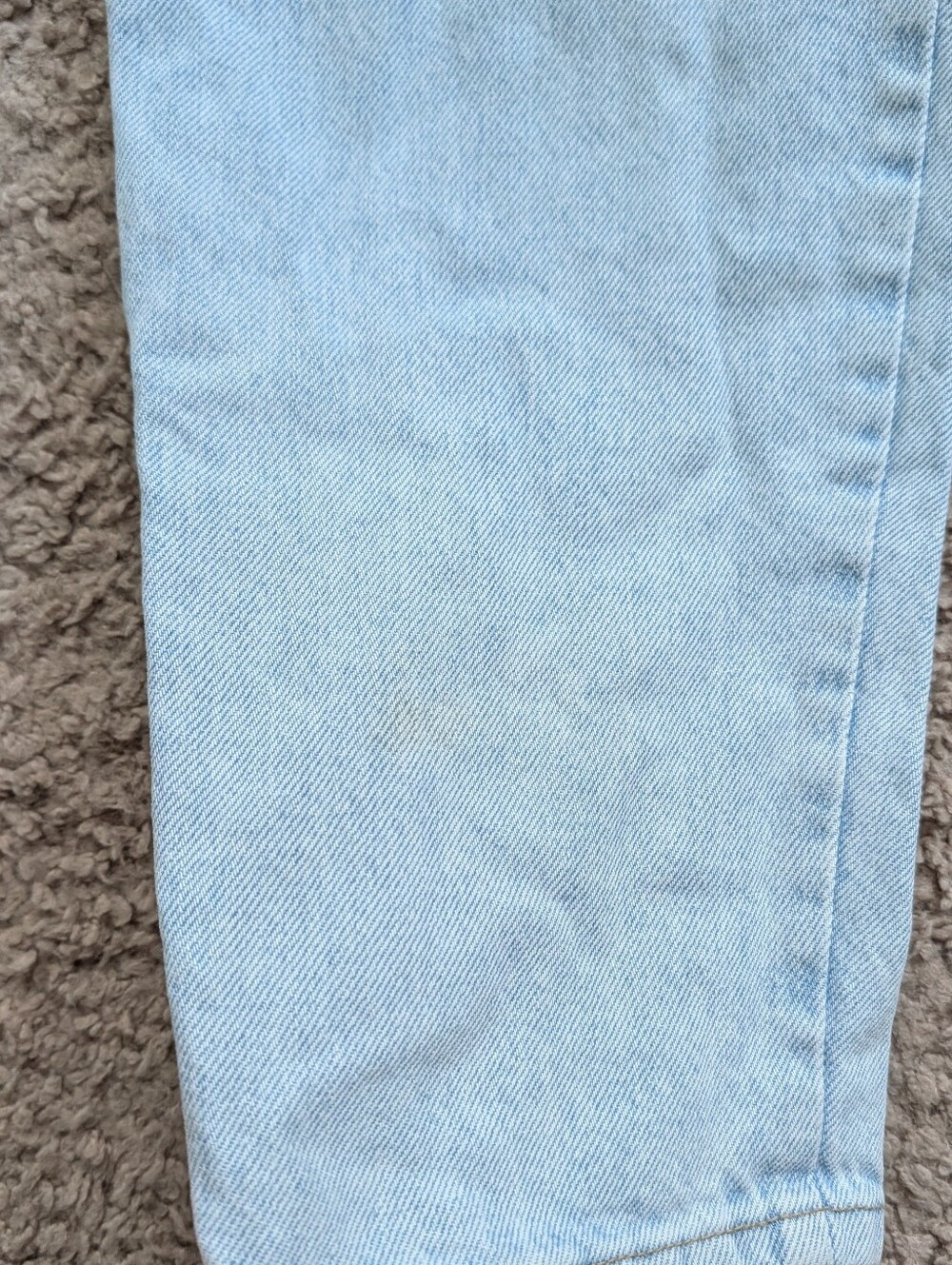 GUESS by Georges Marciano Girls Light Wash Blue Vintage 90s Denim Jeans Size 12 - Picture 8 of 12